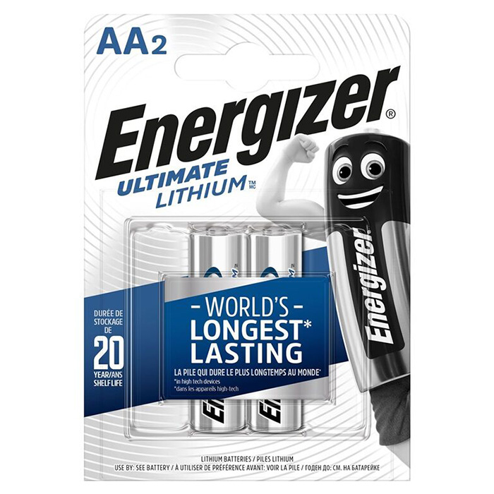 ENERGIZER ULTIMATE LITHiUM 2A