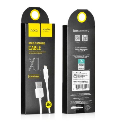 HOCO X1 RAPID CHARGING CABLE LIGHTNING 3M