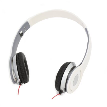 FREESTYLE HI-FI STEREO HEADPHONES FH4007 MIC AUDIOBEAT WHITE [41866]