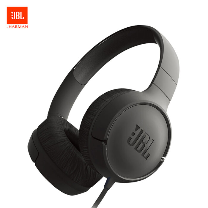 Jbl Tune 500 Powerful Bass On Ear Headphone With Mic One Button Control Pure Bass Sound