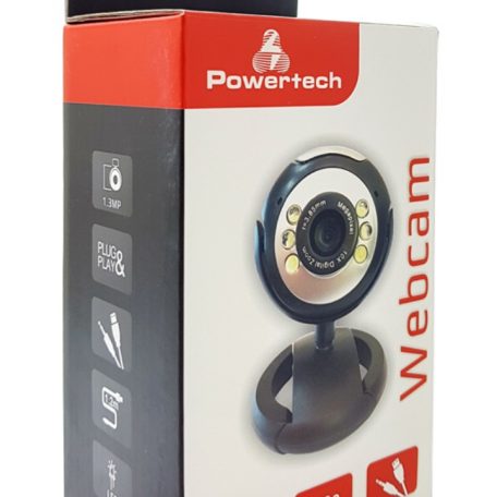 Powertech Web Camera Webcam Pt 509 1.3mp Plug Play Retail 456x456
