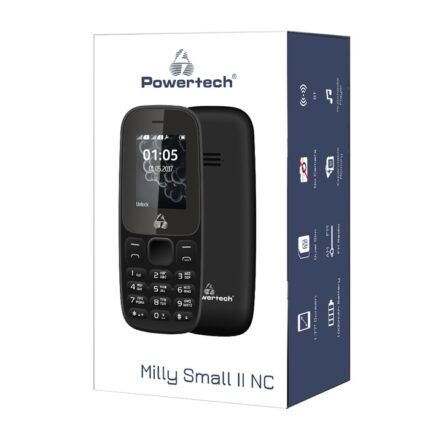 Powertech Κινητό Τηλέφωνο Milly Small ΙΙ Nc Ptm 28 χωρίς κάμερα μαύρο Img1 (1)